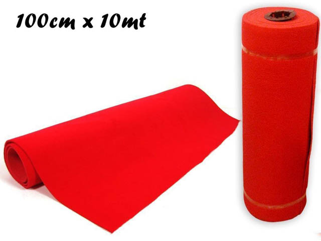 ROTOLO PASSATOIA ROSSO 100CMX10MT XNA12001441