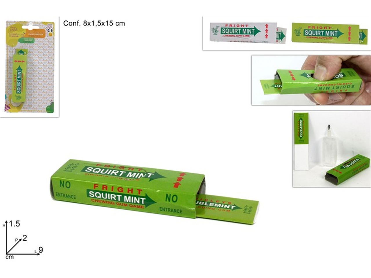 SCHERZO CHEWING GUM ACCHIAPPADITA XCA12000051