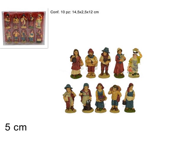 PASTORI 5CM 10PZ BOX PVC XNA14003881