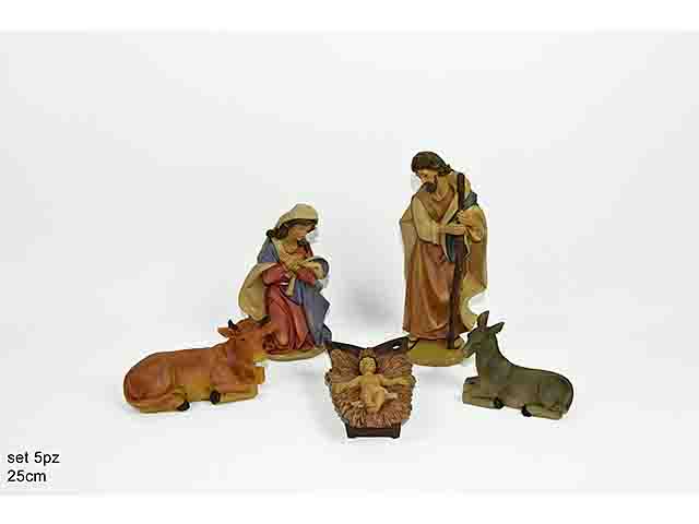 NATIVITA’ 25CM SET 5PZ XNA14003891