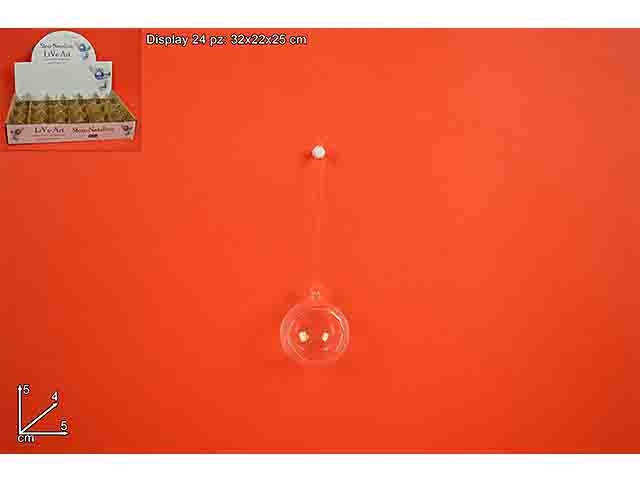 PALLA VETRO APERTA D.5CM CA009021