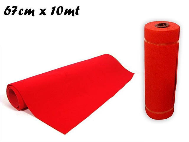 ROTOLO PASSATOIA ROSSO 67CMX10MT XNA12001411
