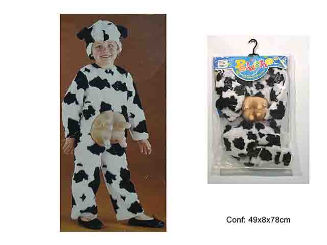 COSTUME MUCCA 3-12 MESI $