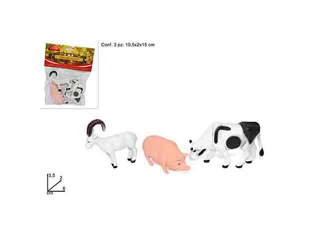 ANIMALE  3pz FATTORIA RO000845