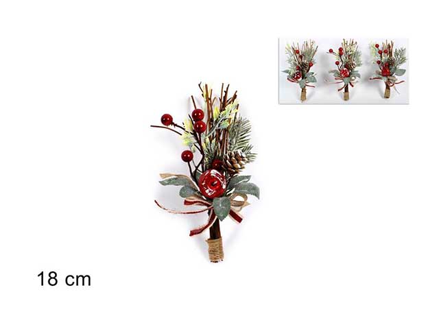 FASCINA CON BACCHE 18CM MN000416