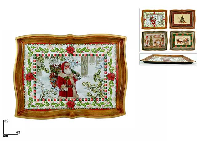 VASSOIO NAT.43X32CM 3ASS. XNA19002551