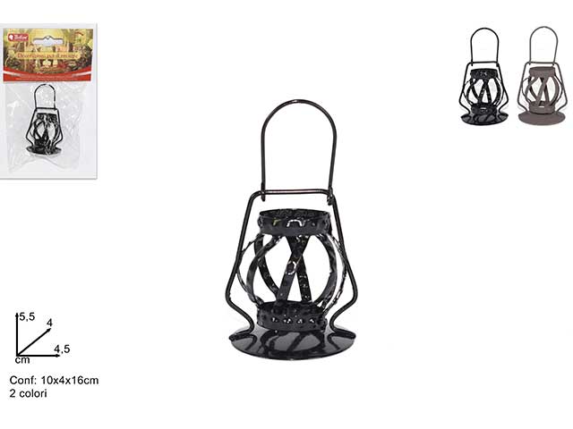 ACC.LANTERNA METALLO K9871-BK/RT
