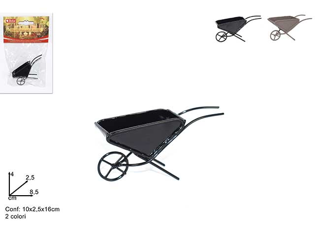 ACC.CARIOLA METALLO HW171556-BK/RT