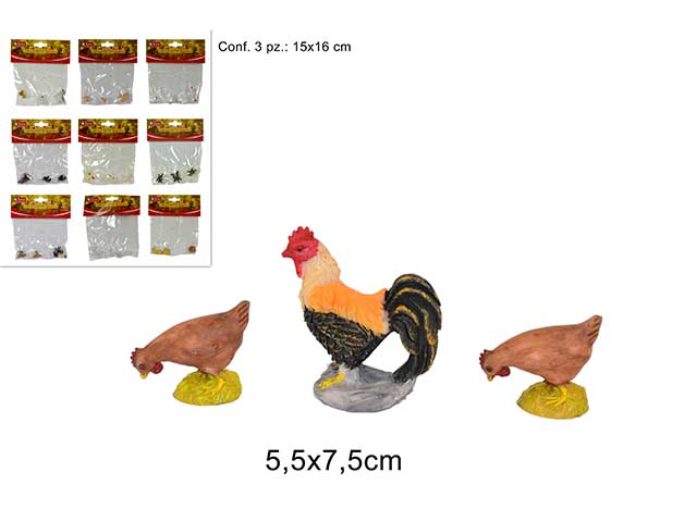 ANIMALE 3pz ASS.GI005834