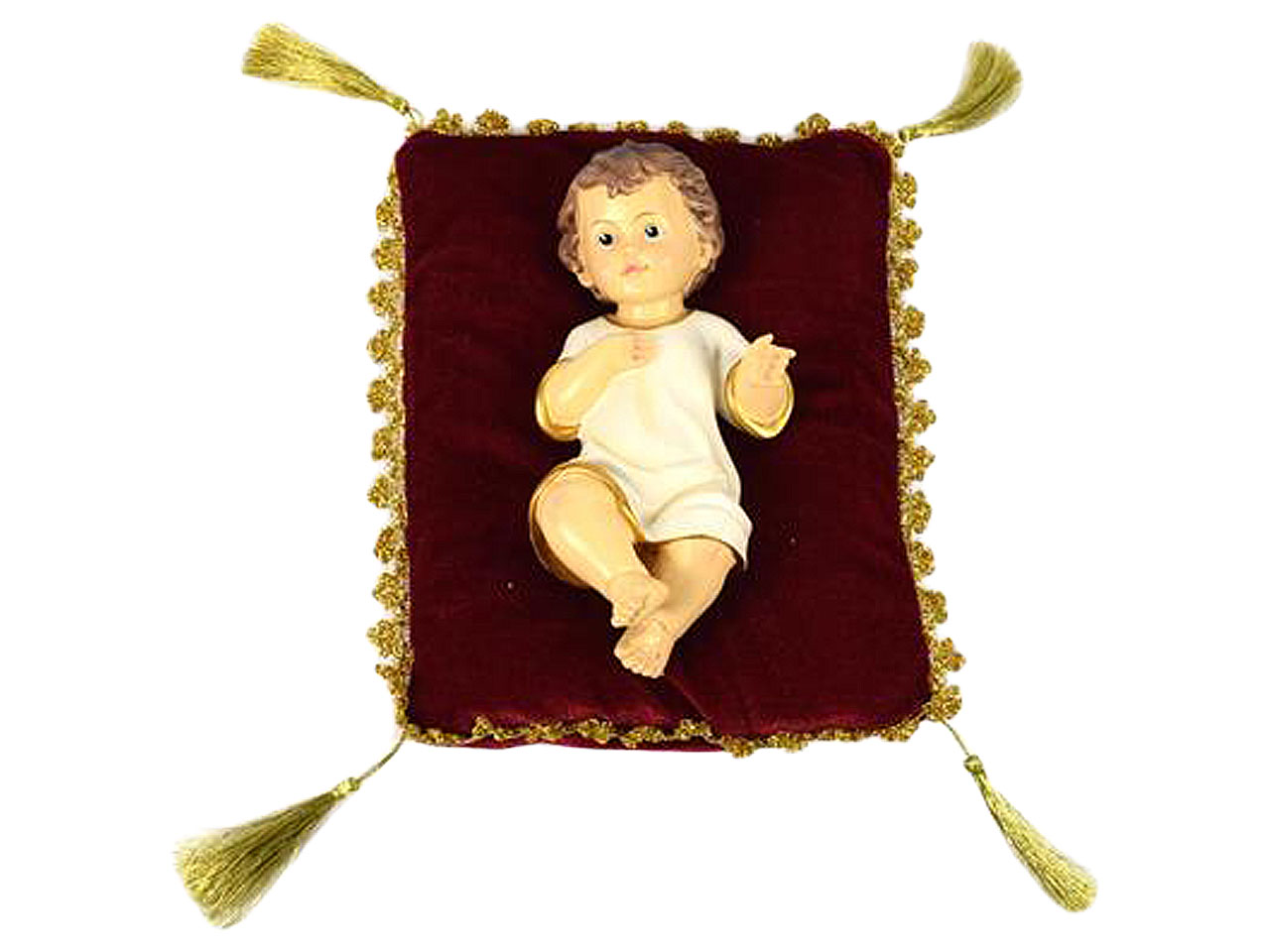 GESU’ BAMBINO 20CM SU CUSCINO XNA19010331