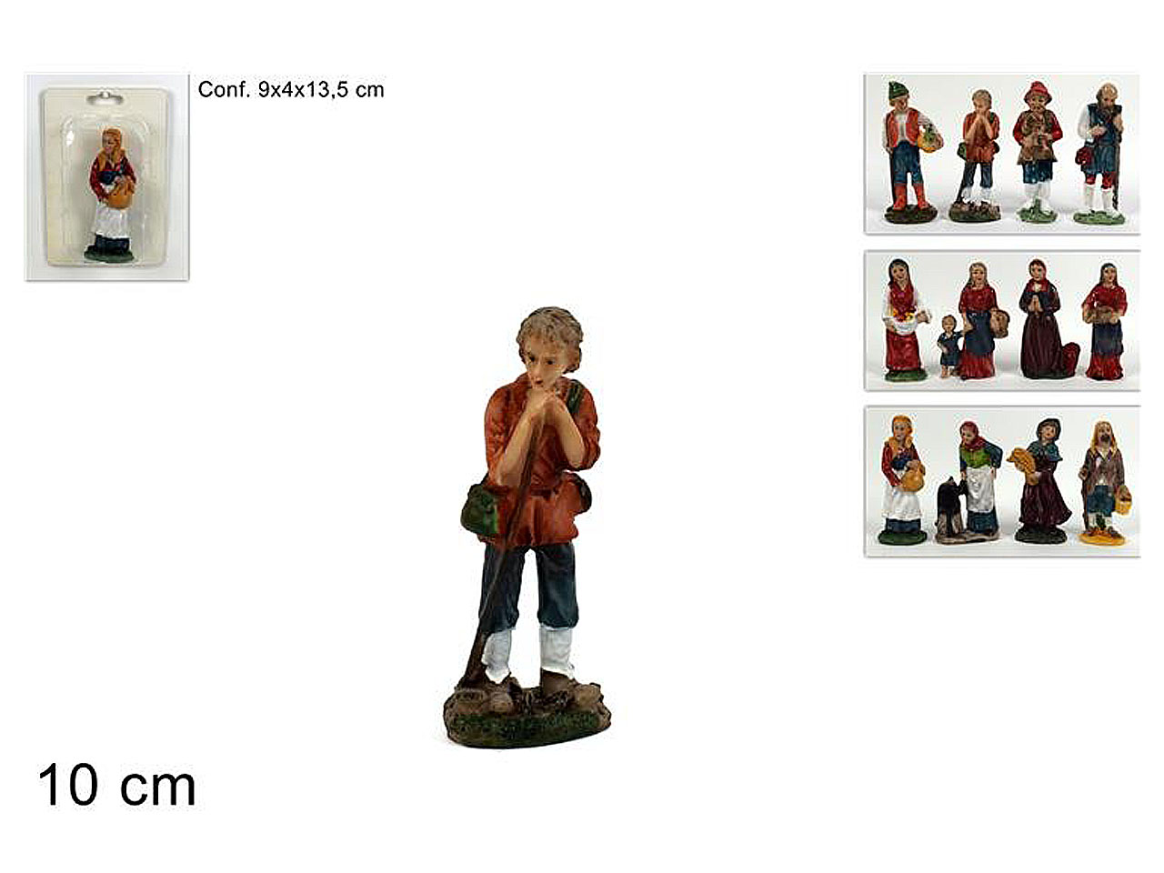 PASTORE 10CM 12 MODELLI ASSORT CA012894 PASTORE 10CM 12 MODELLI ASSORT CA012894
