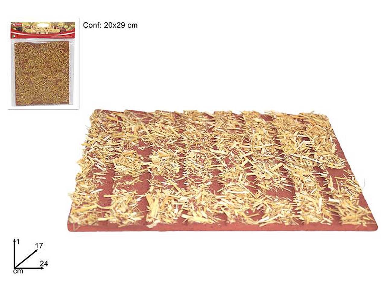 ACC.BUSTA TEGOLA 24x17C/PAGLIA GI009608