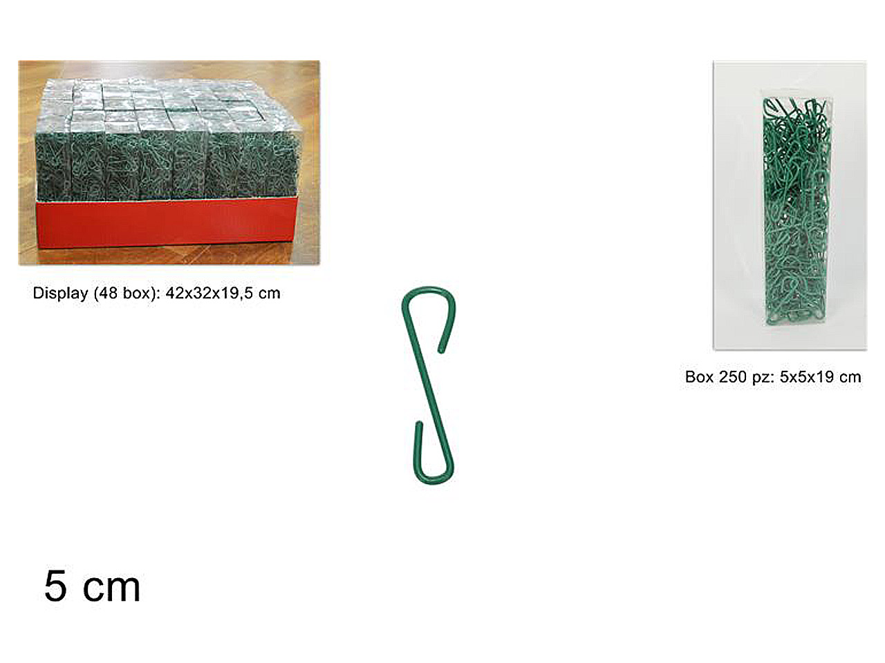 GANCIO 5cm 250PZ XNA17002001 GANCIO 5cm 250PZ XNA17002001