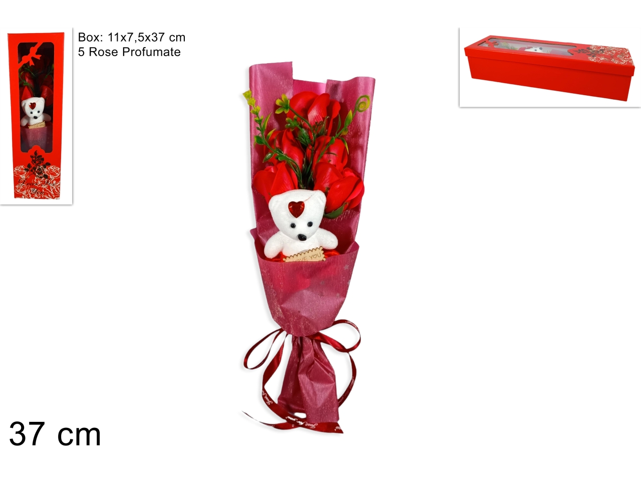 MAZZO ROSE PROFUMA.ORSETTO XSV22000111 MAZZO ROSE PROFUMA.ORSETTO XSV22000111