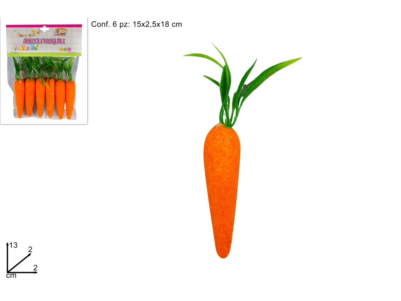 CAROTE FLOCCATE SET6PZ XPA22000801