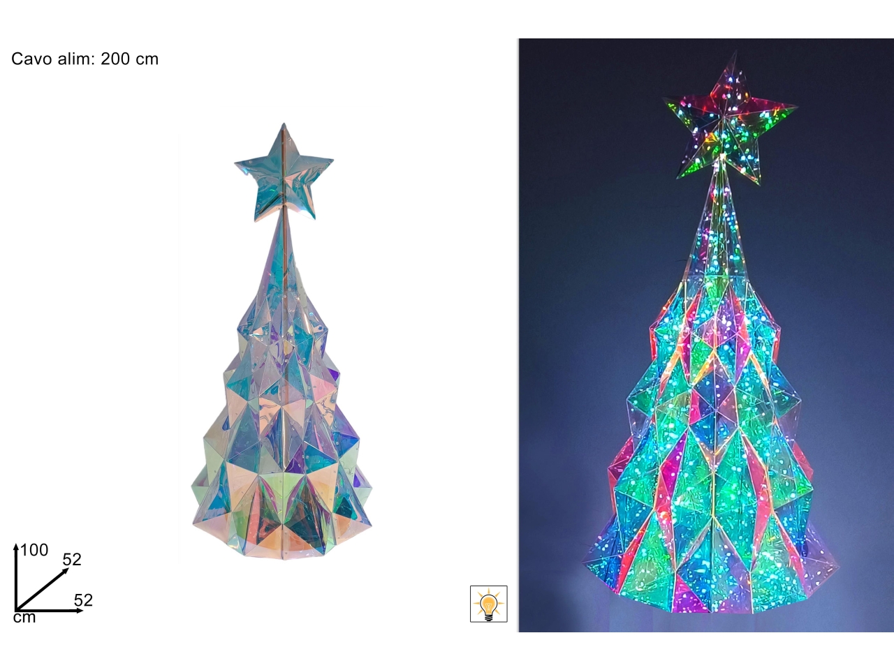 ALBERO LUMINOSO 1MT XNA23046831