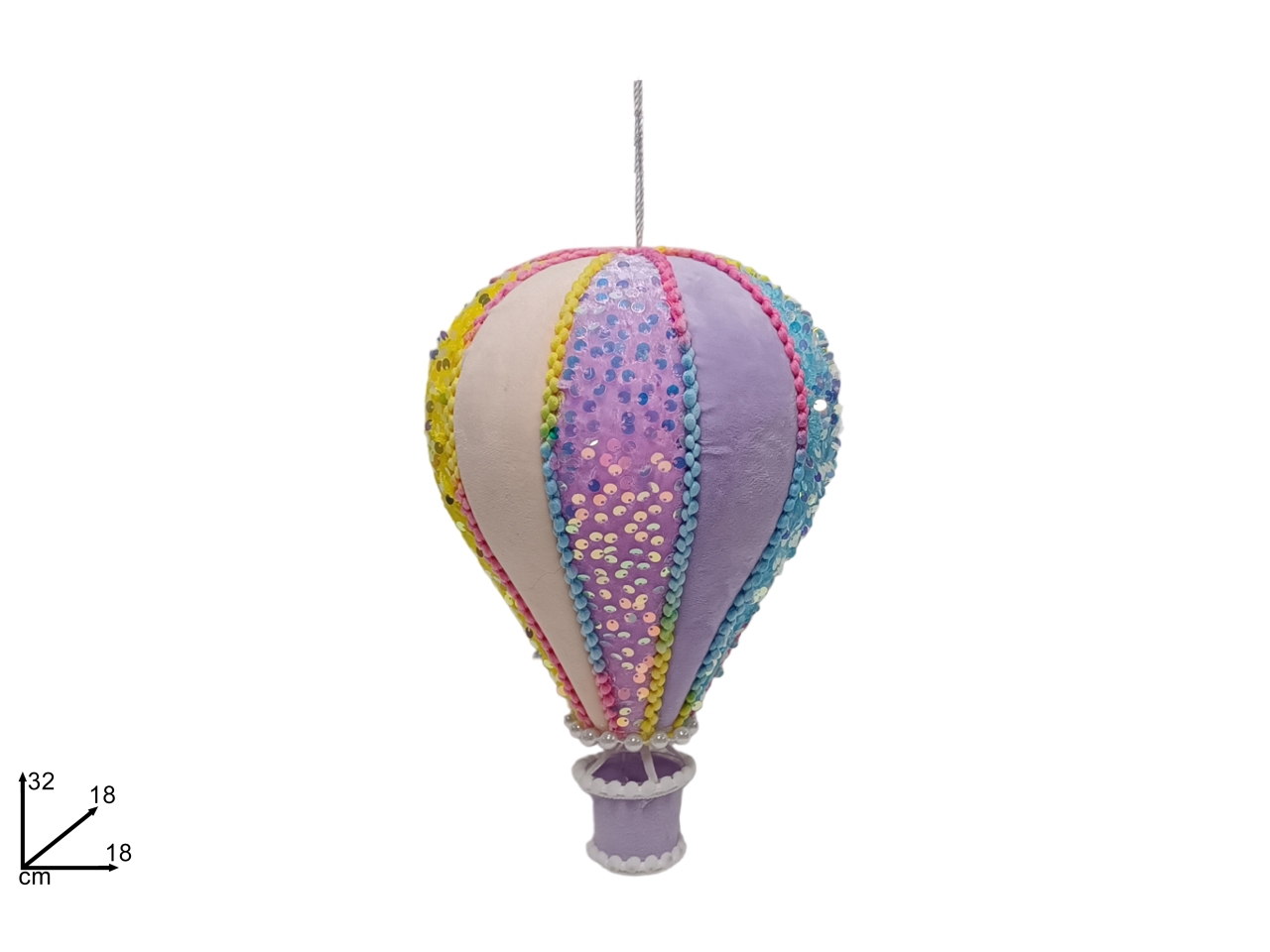 APP. MONGOLFIERA 32CM XNA23052001