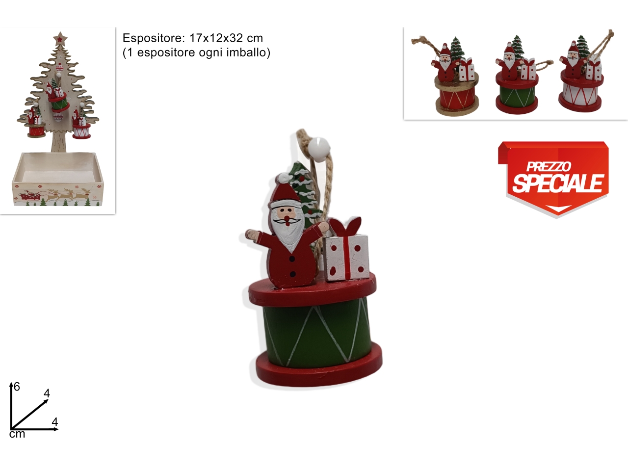 APP. TAMBURO LEGNO 3 ASS. XNA23022281