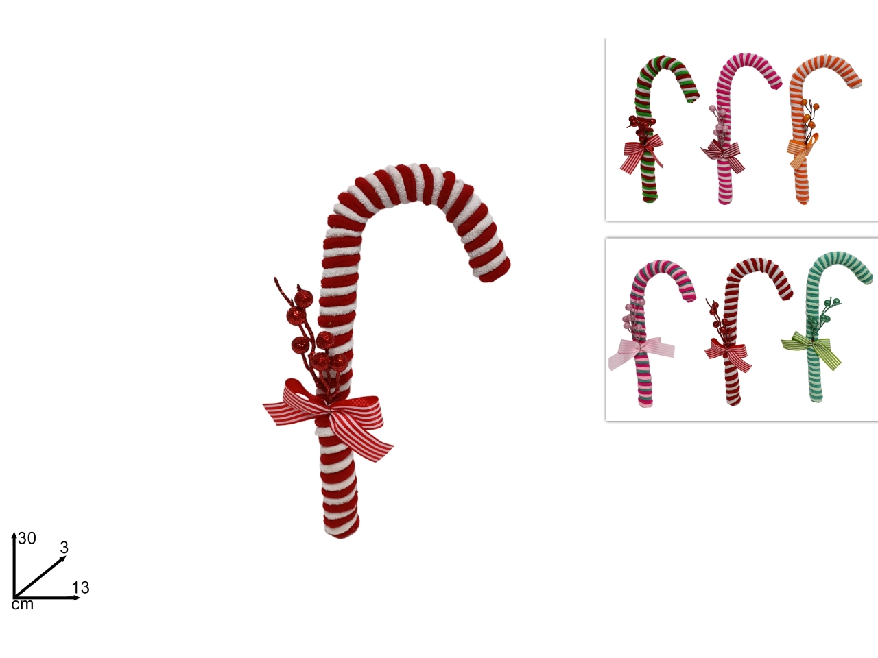 BASTONE CANDITO 30CM 6ASS. XNA22027171