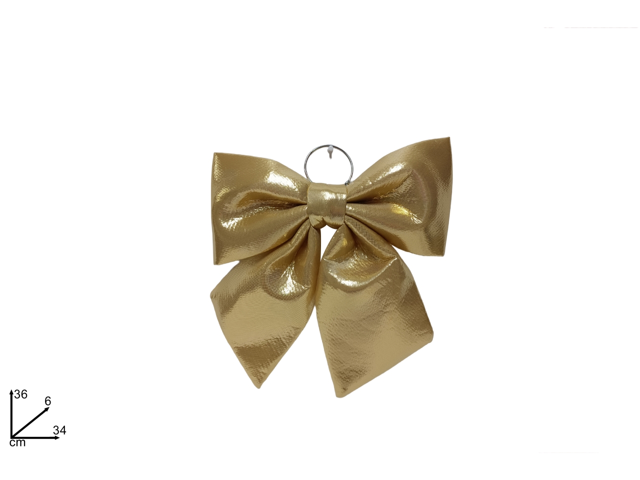 FIOCCO METALLIZZATO34CM ORO XNA19007611