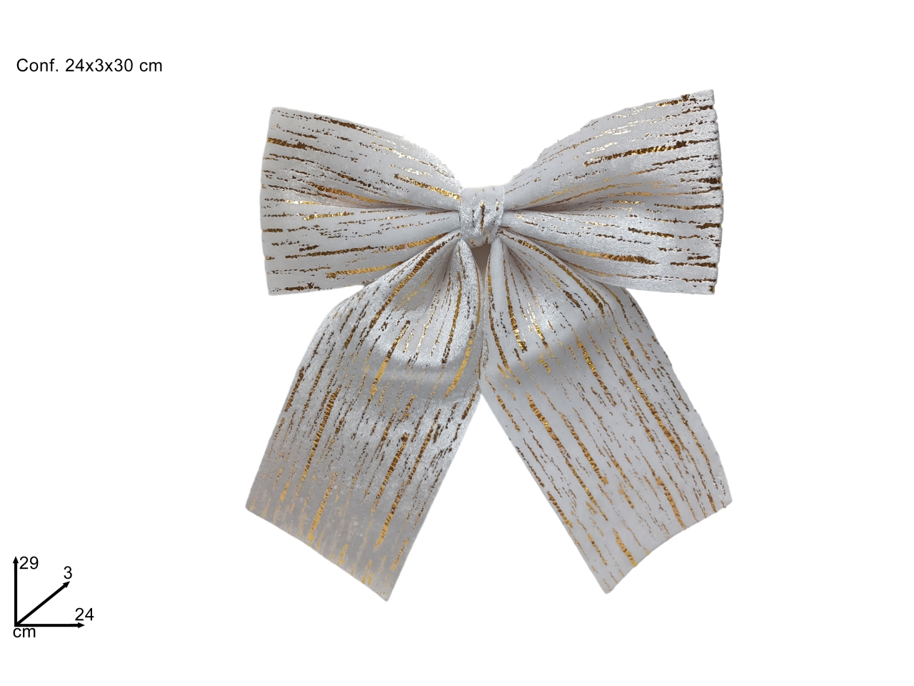 FIOCCO ORO 24X29CM BIANCO XNA23043771