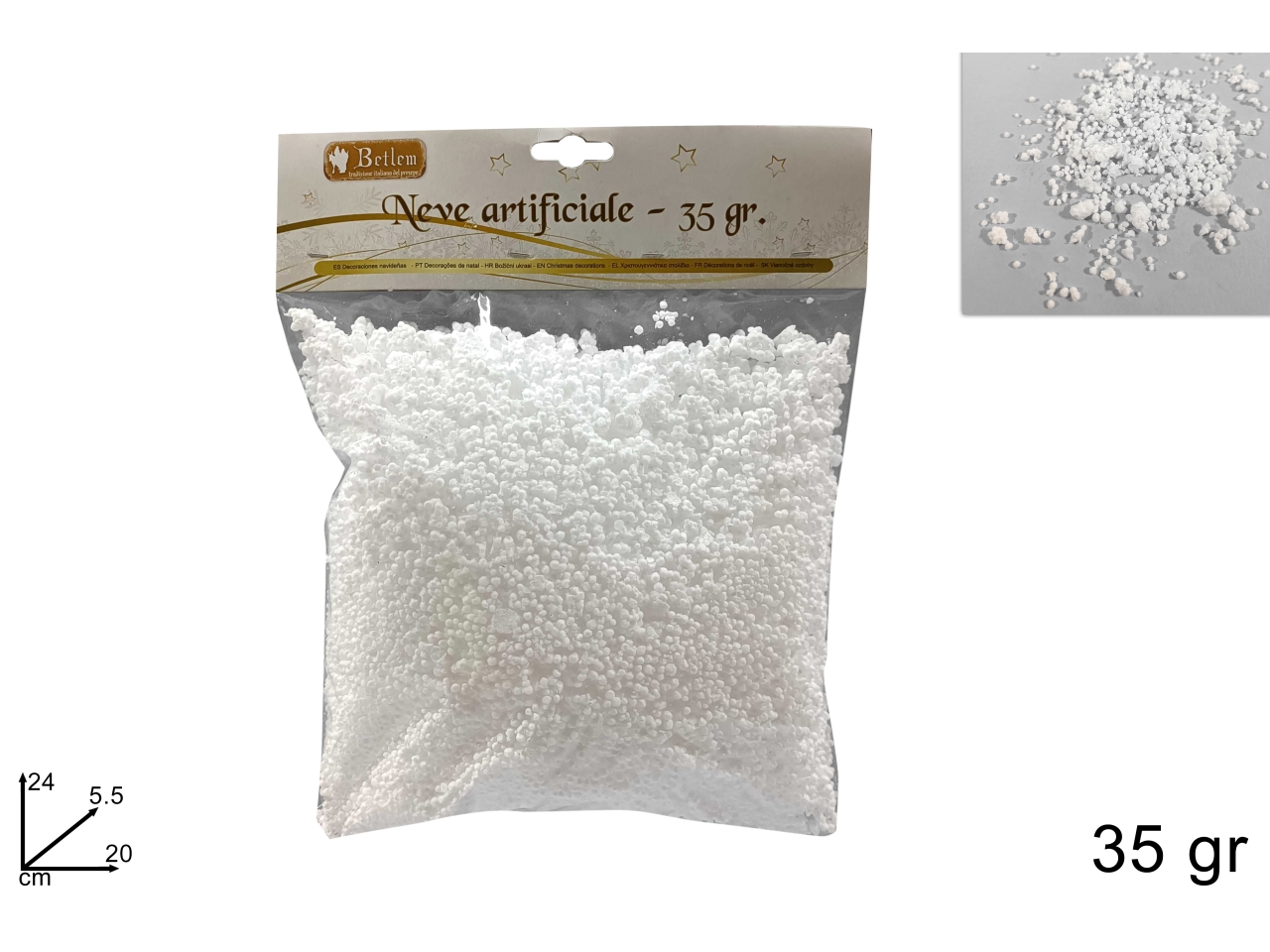 BUSTA NEVE PICCOLA 35GR XNA14005571