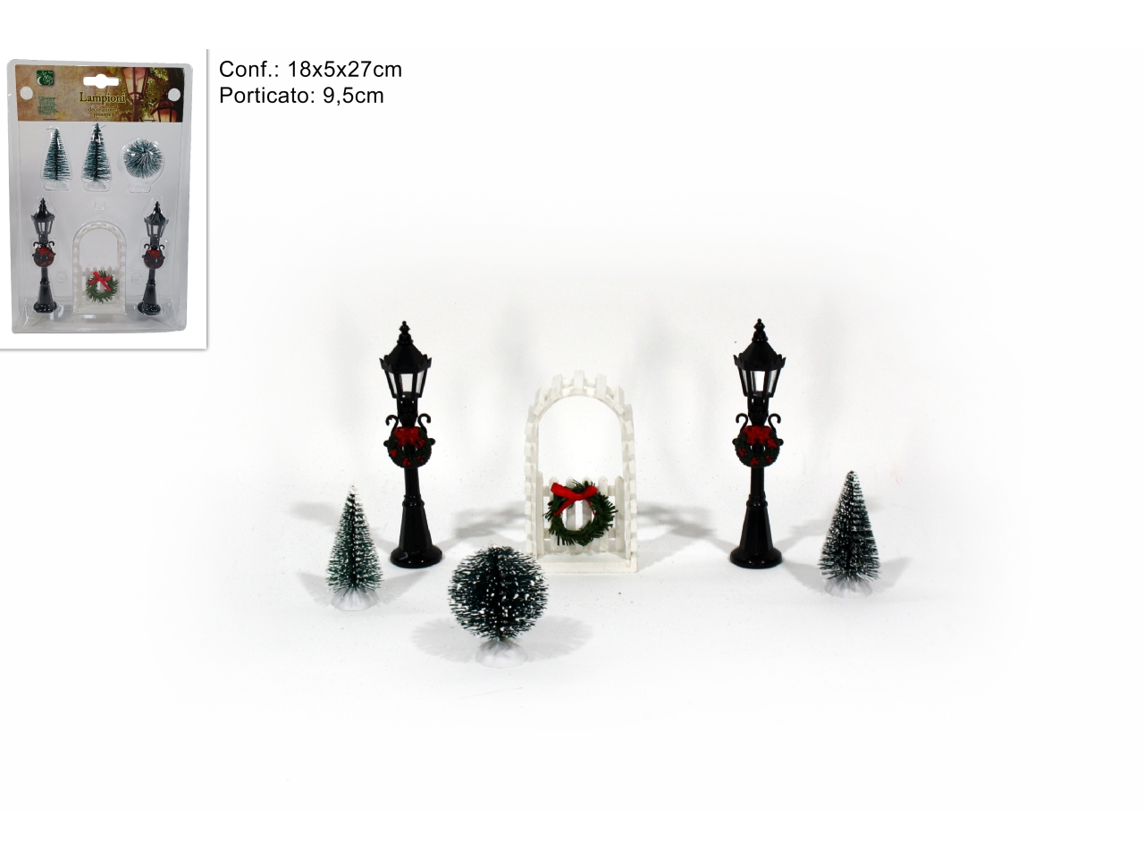 ACCESSORIO PORTICATO LAMPIONI E ALBERELLI ACCESSORIO PORTICATO LAMPIONI E ALBERELLI