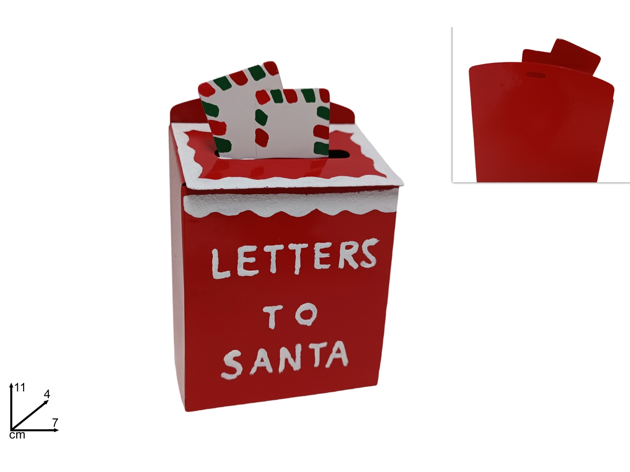 PORTALETTERA METALLO