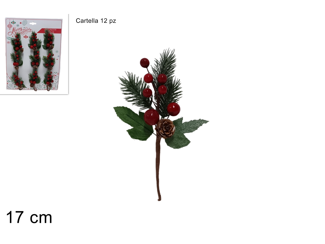 PICK 17CM C/BACCHE E PIGNE XNA22018561