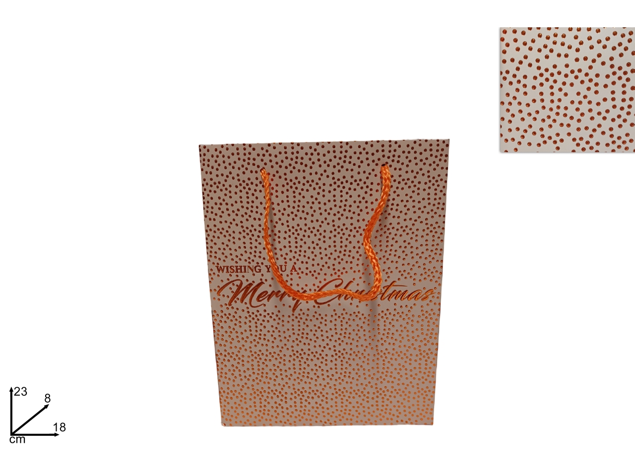 BUSTA NAT.BEIGE BORCHIE COPPER 23X18X8 BUSTA NAT.BEIGE BORCHIE COPPER 23X18X8