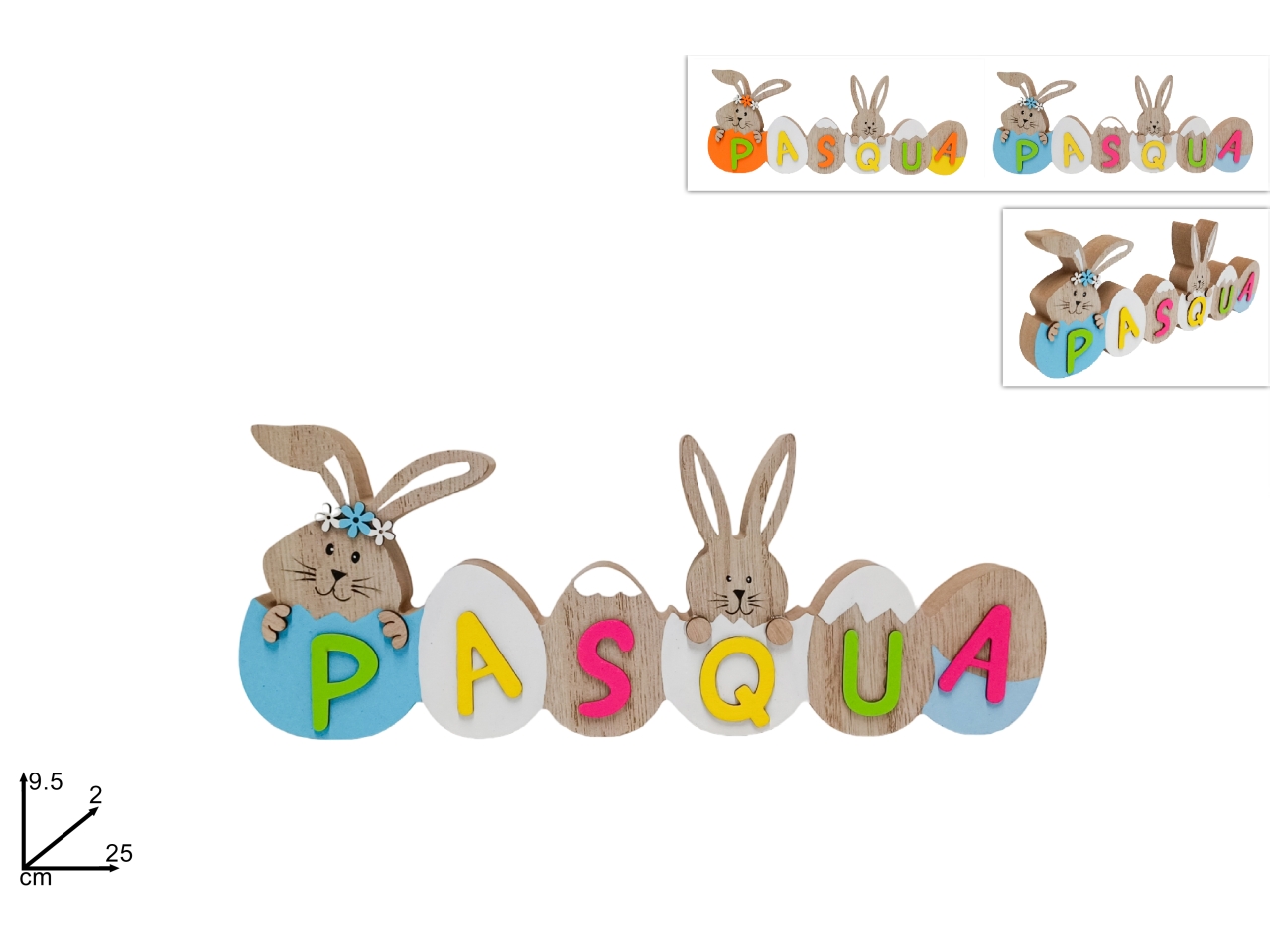 DEC.LEGNO SCRITTA PASQUA XPA23001561