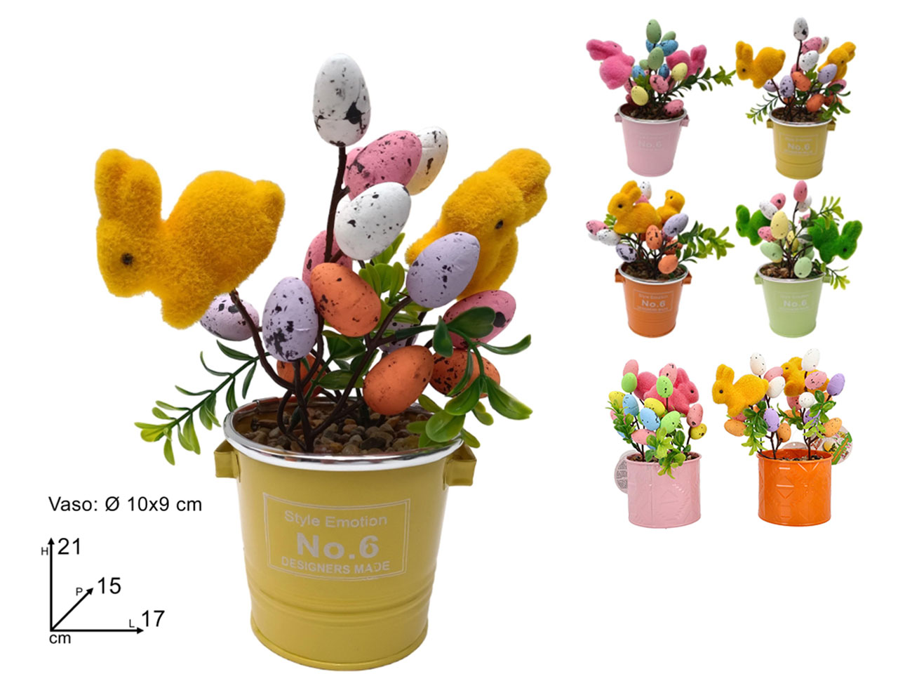 PIANTINA PASQUALE VASO 10CM XPA24003641