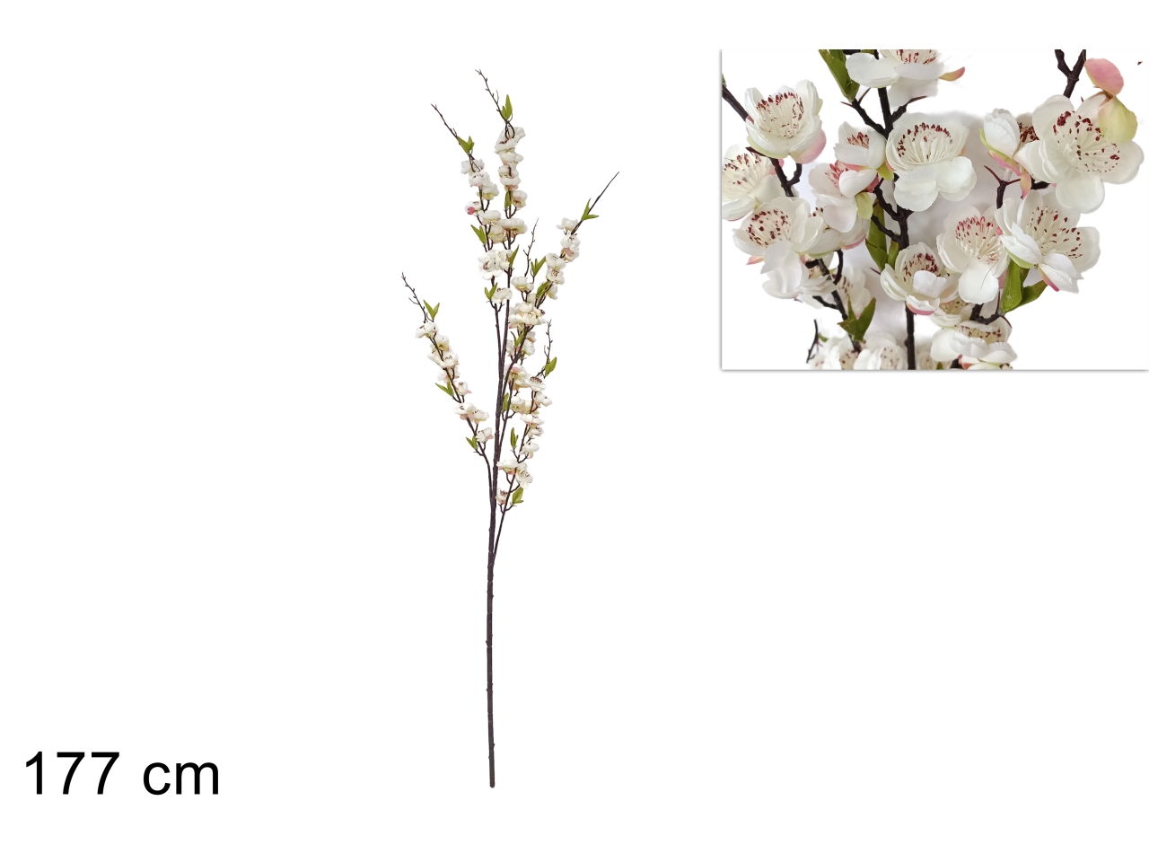 RAMO FIORI PESCO 177CM BIA. DEV24013221