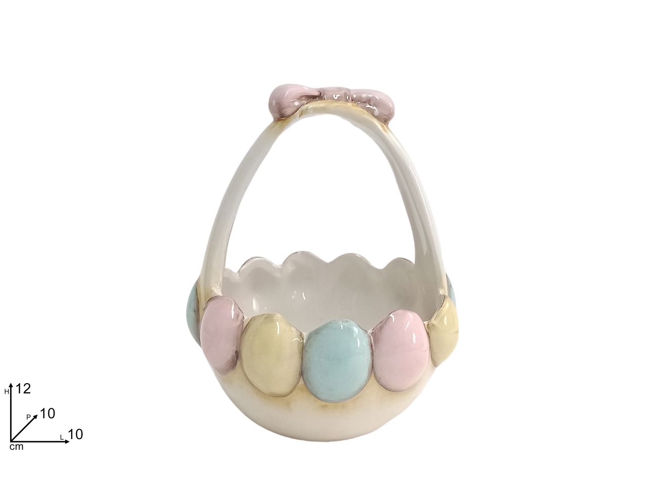 VASO UOVO CERAMICA 12CM XPA24003151 VASO UOVO CERAMICA 12CM XPA24003151