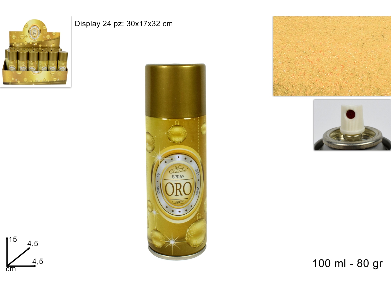 BOMBOLETTA ORO 100ML