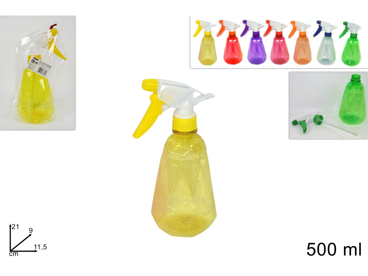 SPRUZZATORE OTTAGONALE550ML DEV09001191