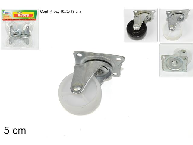 RUOTE 5cm 4pz MI011213