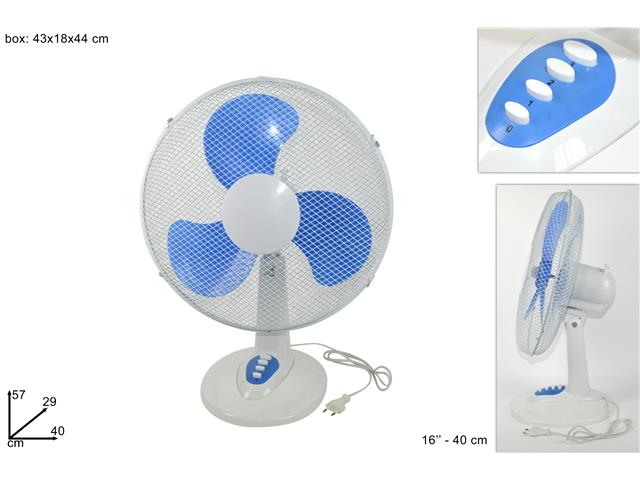 VENTILATORE DA TAVOLO 40cm