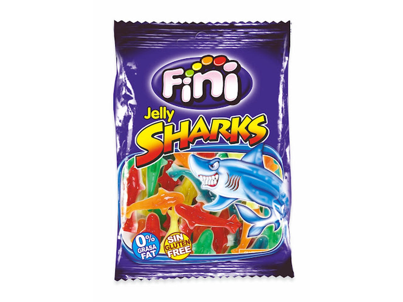 CARAMELLE SQUALI COLORATI 100GR CARAMELLE SQUALI COLORATI 100GR