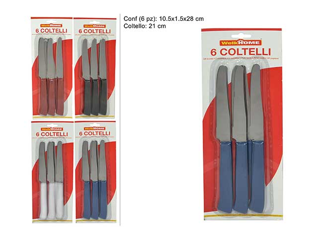 COLTELLI 6pz CA000091