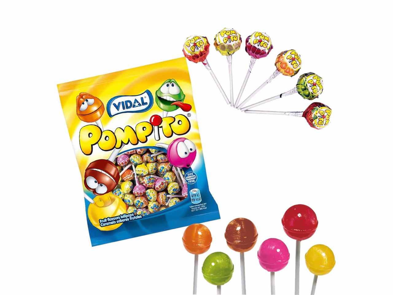 GOMMOSE LOLLY POMPITO 6pz 1060216
