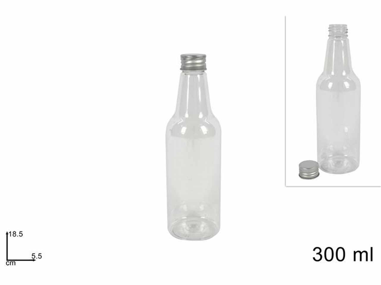 BOTTIGLIA PLASTICA 300ml  RO007504