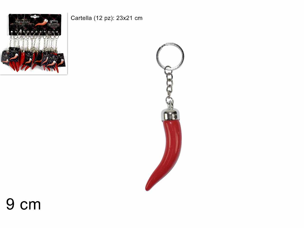 CORNO P.CHIAVI 9cm PA000203