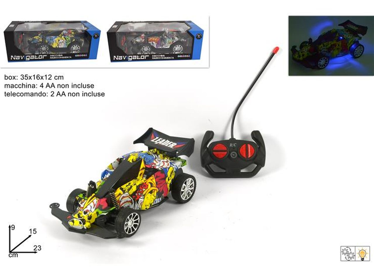 MACCHINA RADIOCONTROLLO DTO19000891 MACCHINA RADIOCONTROLLO DTO19000891