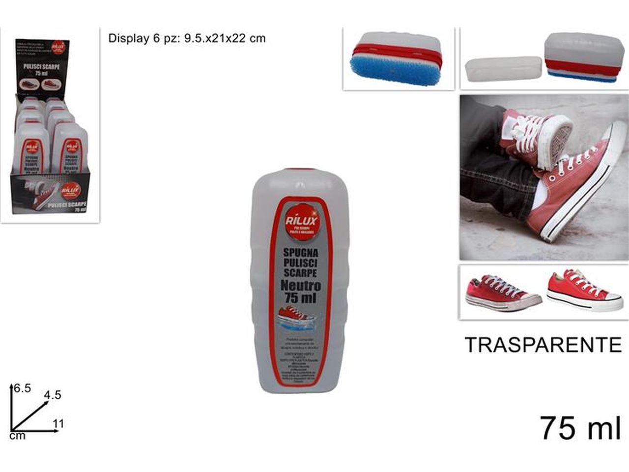 PULISCI SCARPE 75ML NEUTRO DEV22006291 PULISCI SCARPE 75ML NEUTRO DEV22006291