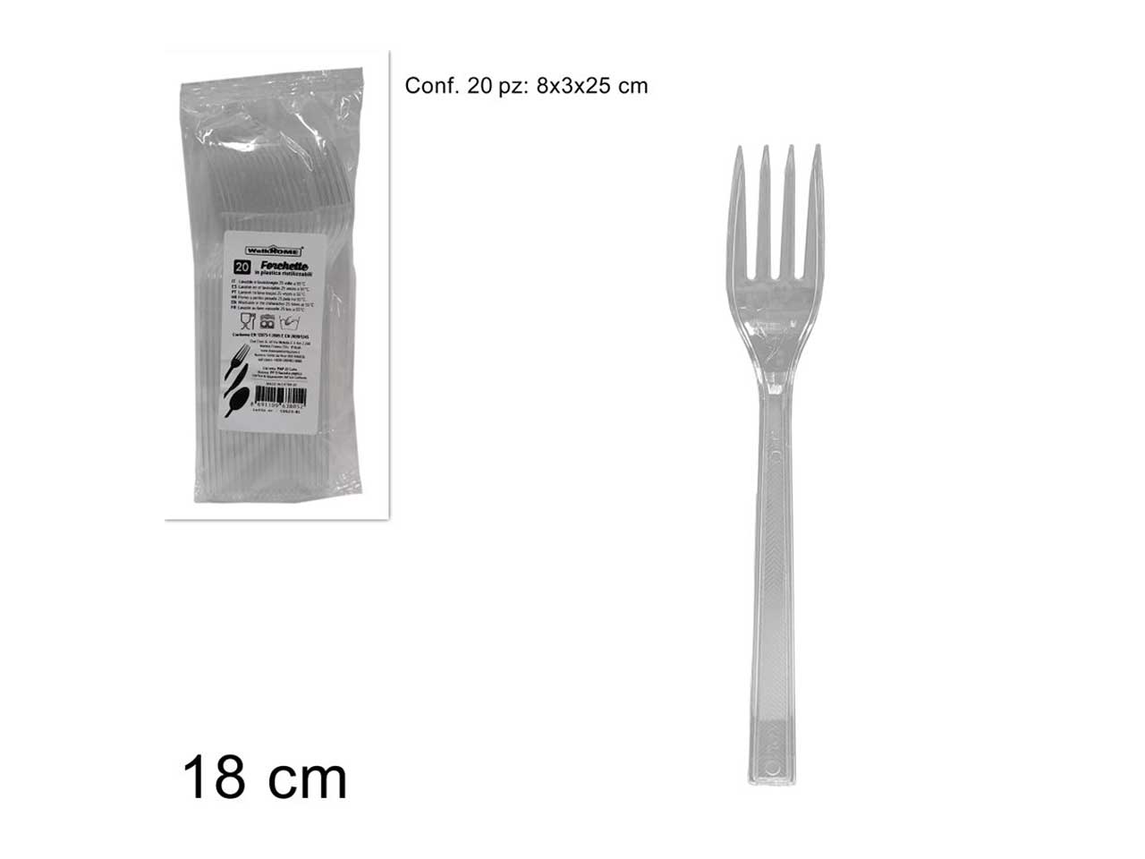 FORCHETTA IN PLASTICA CONFE DEV23001181 FORCHETTA IN PLASTICA CONFE DEV23001181