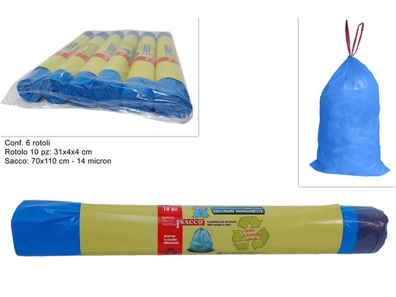 SACCHI RIFIUTI 70X110 BLU DEV23018271 SACCHI RIFIUTI 70X110 BLU DEV23018271