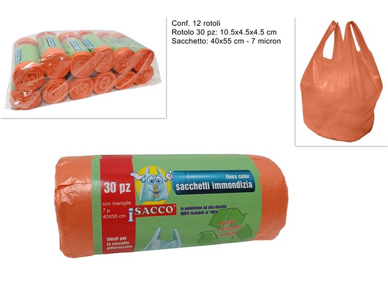 SACCHETTI 30PZ 40X55 ARAN. DEV23018181