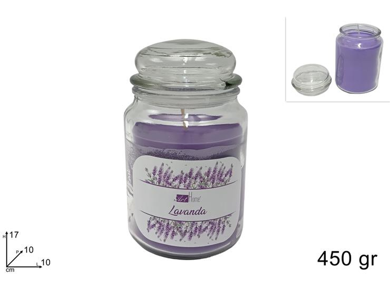 CANDELA LAVANDA 450GR DEV23018561
