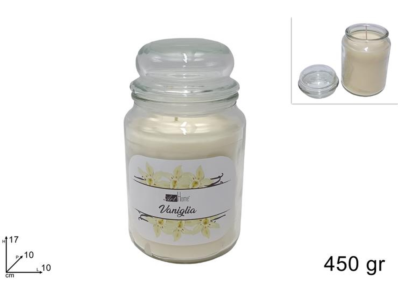 CANDELA VANIGLIA 450GR DEV23018571 CANDELA VANIGLIA 450GR DEV23018571